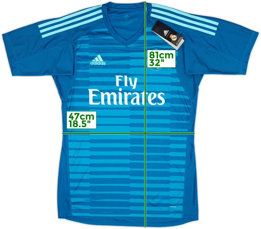 2018-19 Real Madrid GK S/S Shirt (M)
