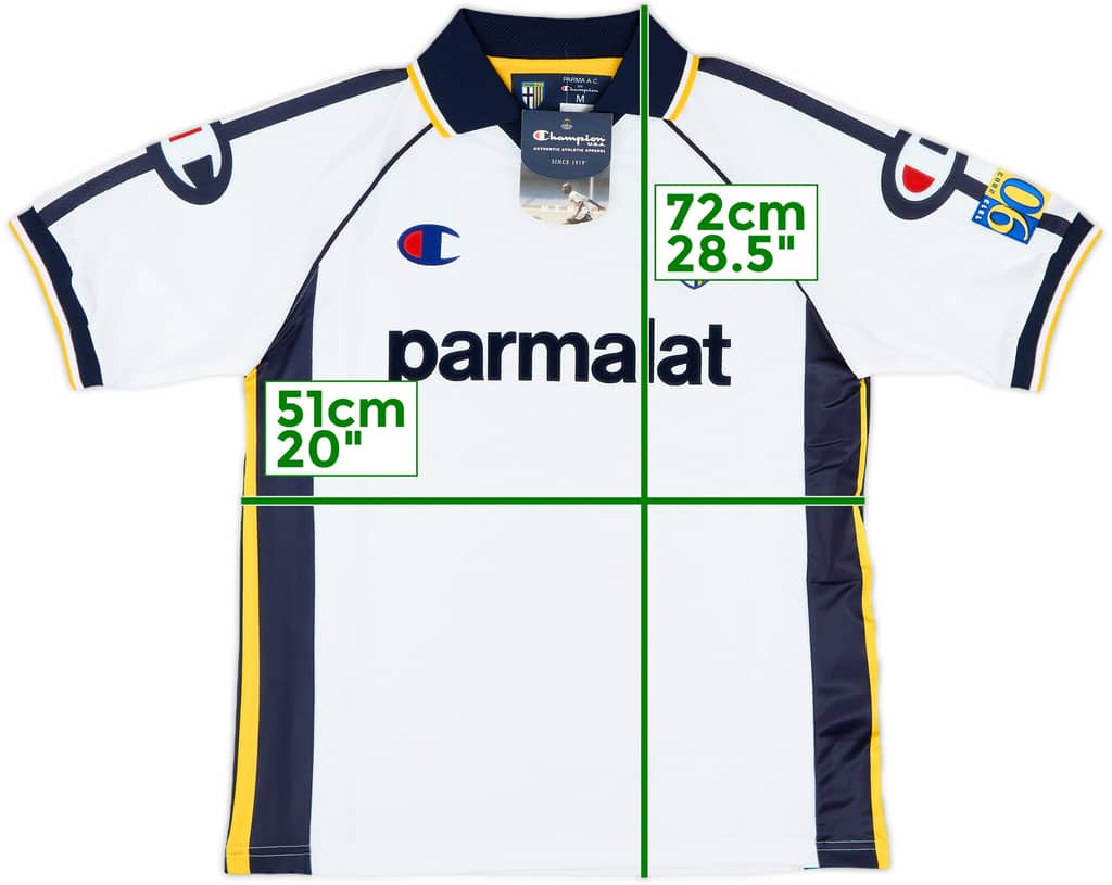 2003-04 Parma Away Shirt (M)