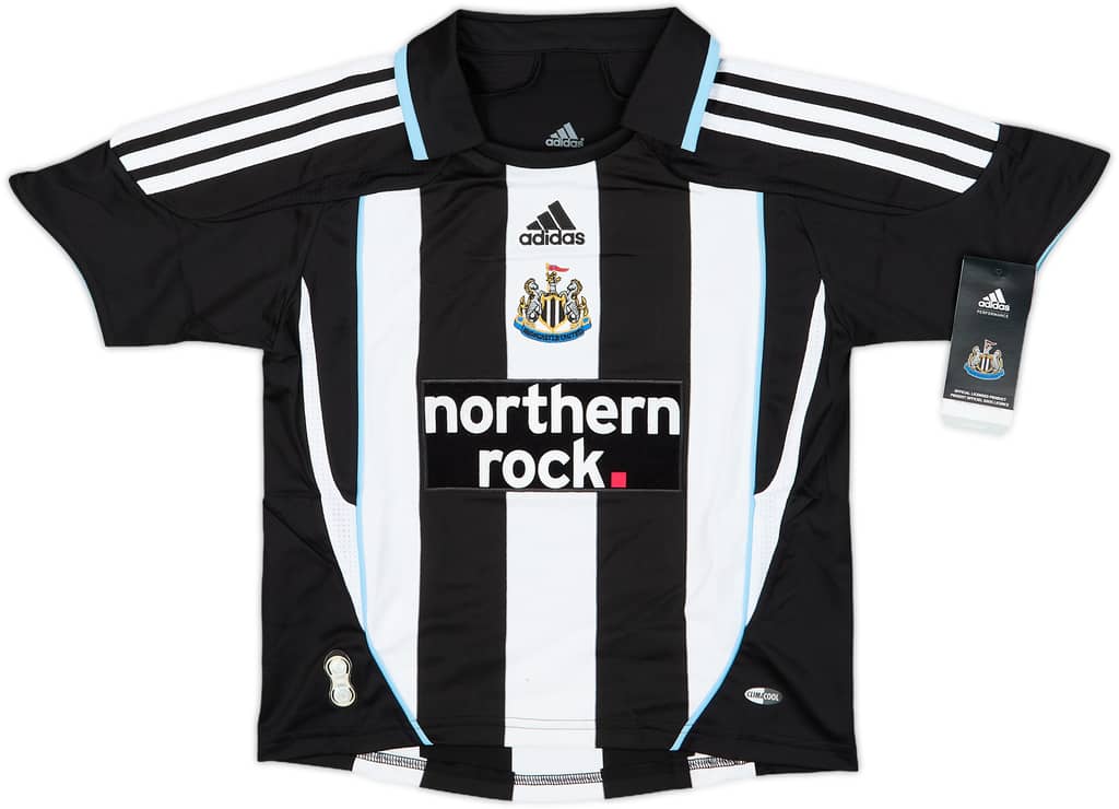 2007-09 Newcastle Home Shirt (XS.Boys)