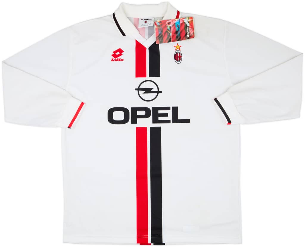 1995-96 AC Milan Away L/S Shirt (XXL)
