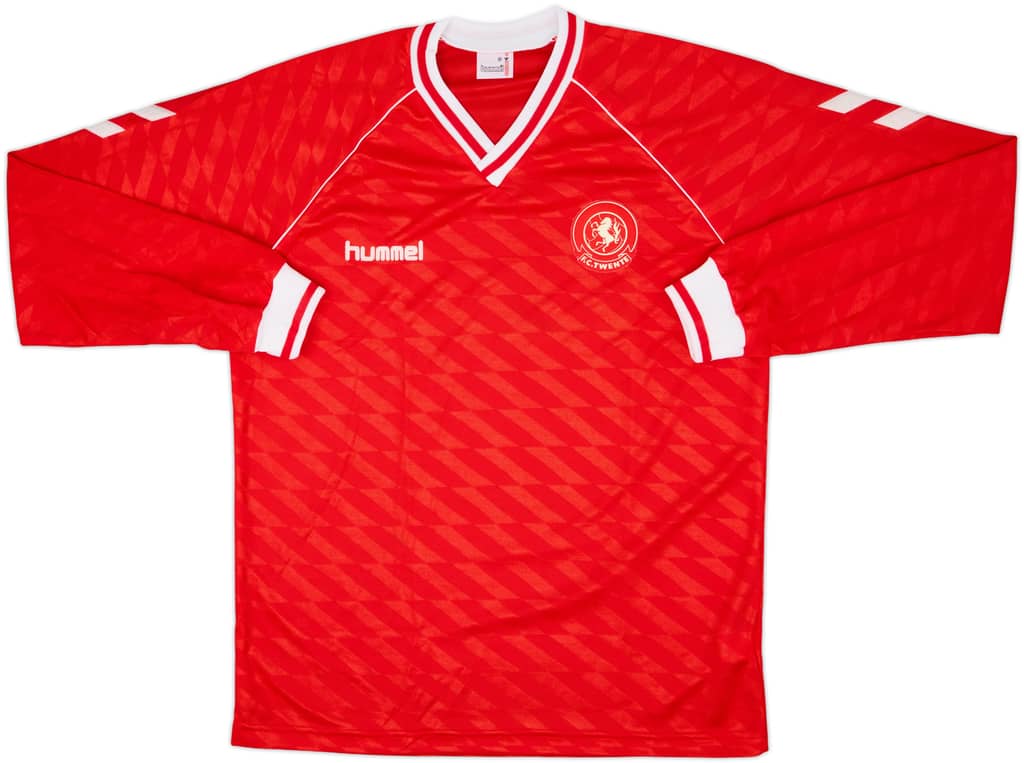 1991-92 FC Twente Home L/S Shirt - 10/10 - (XL)