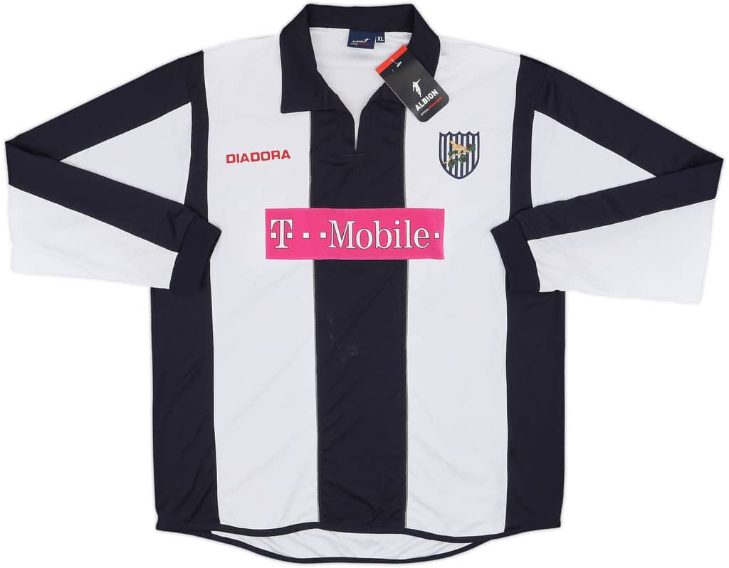2005-06 West Brom Home L/S Shirt (XL)