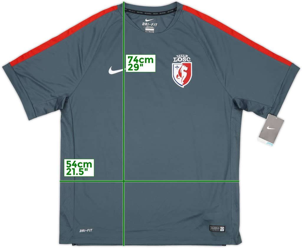 2014-15 Lille Nike Training Shirt (XL)