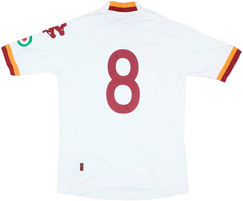 2012-13 Roma Match Issue Away Shirt #8