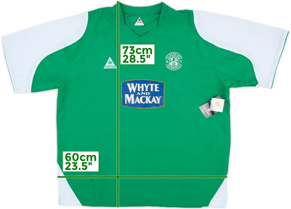 2004-05 Hibernian Home Shirt (XXL)