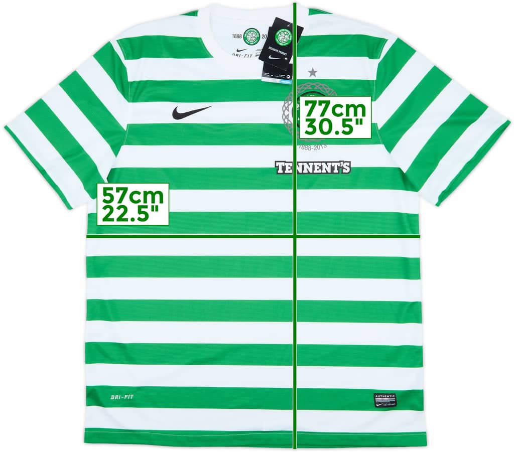 2012-13 Celtic '125th Anniversary' Home Shirt (XL)