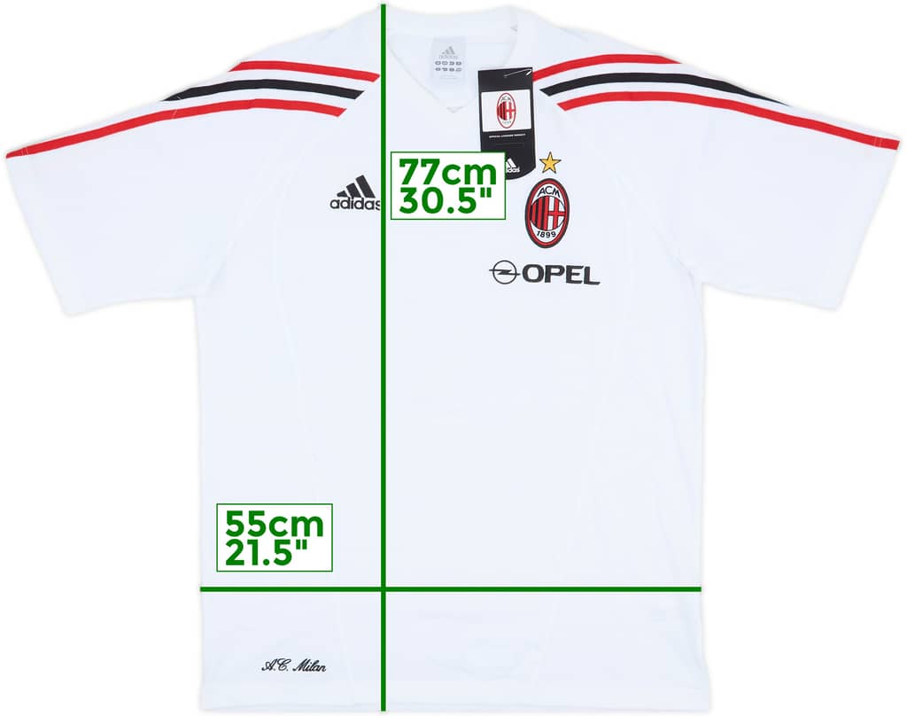 2005-06 AC Milan adidas Training Shirt (M/L)