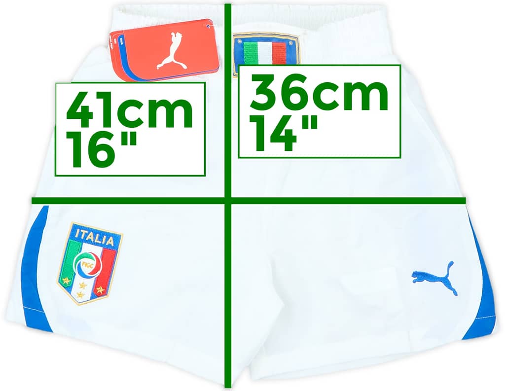 2010-12 Italy Home Shorts (M.Boys)