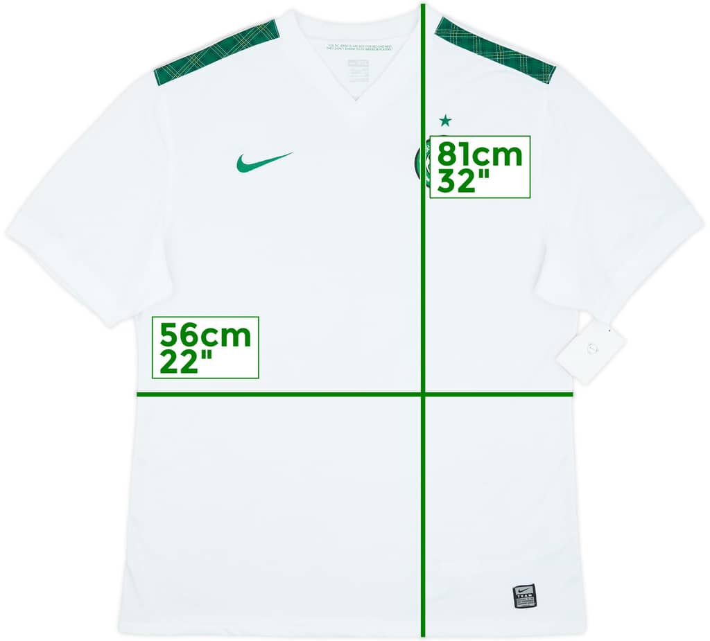 2009-10 Celtic Player Issue Third Shirt (XXL)