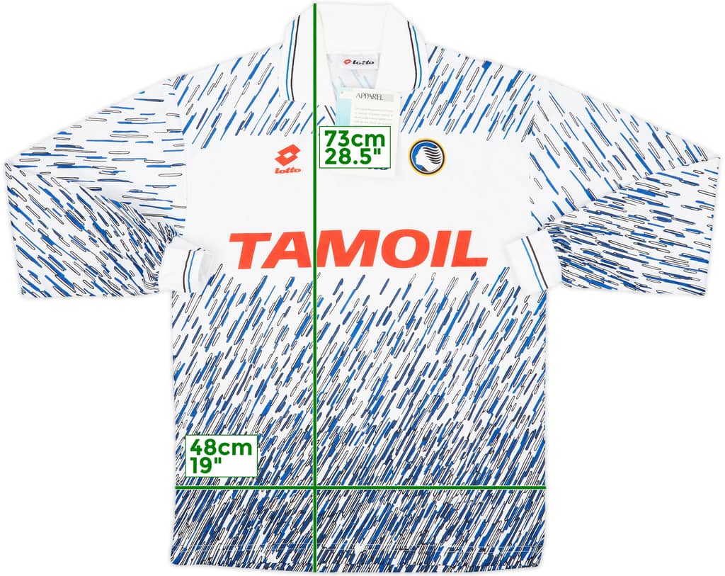 1991-93 Atalanta Away L/S Shirt (S)