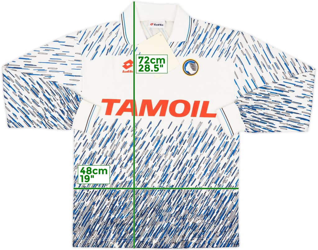 1991-93 Atalanta Away L/S Shirt (S)