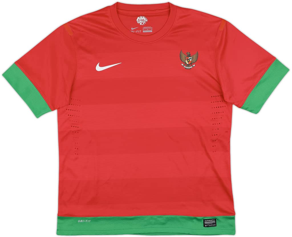 2012-14 Indonesia Authentic Home Shirt - 9/10 - (M)