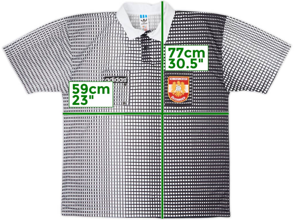 1990s Austria adidas Referee Shirt - 9/10 - (L)