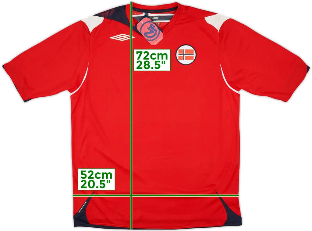 2006-08 Norway Home Shirt (L)