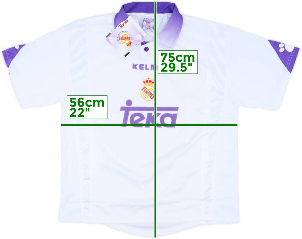 1997-98 Real Madrid Home Shirt (L)