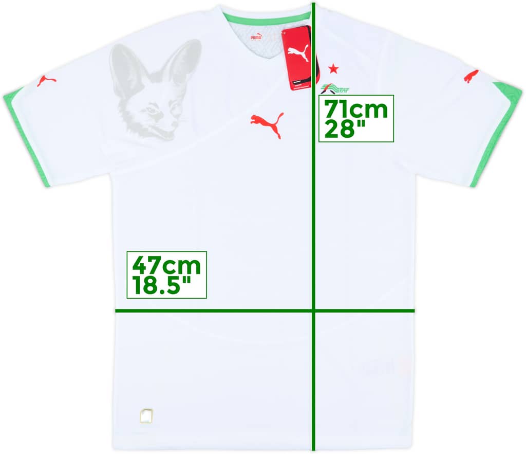 2010-11 Algeria Home Shirt (M)