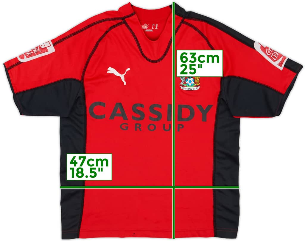 2006-07 Coventry Away Shirt - 6/10 - (XL.Boys)