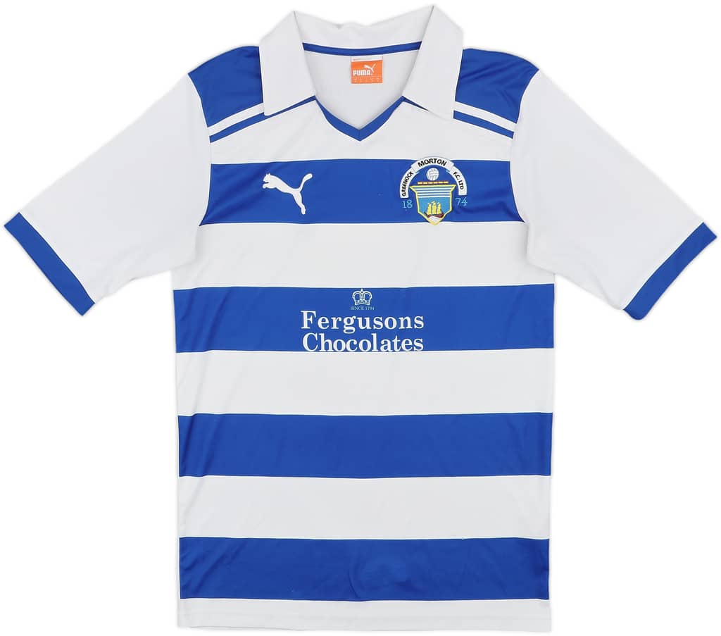 2011-12 Greenock Morton Home Shirt - 8/10 - (S)