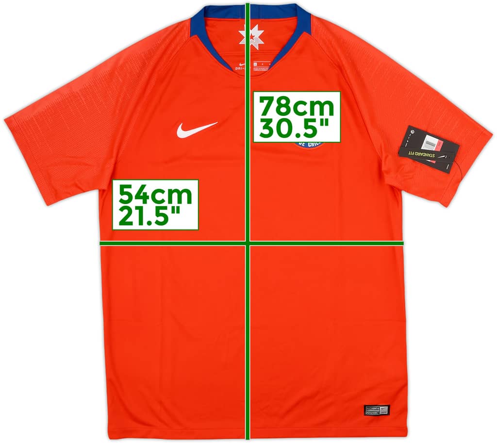 2018-19 Chile Home Shirt (L)