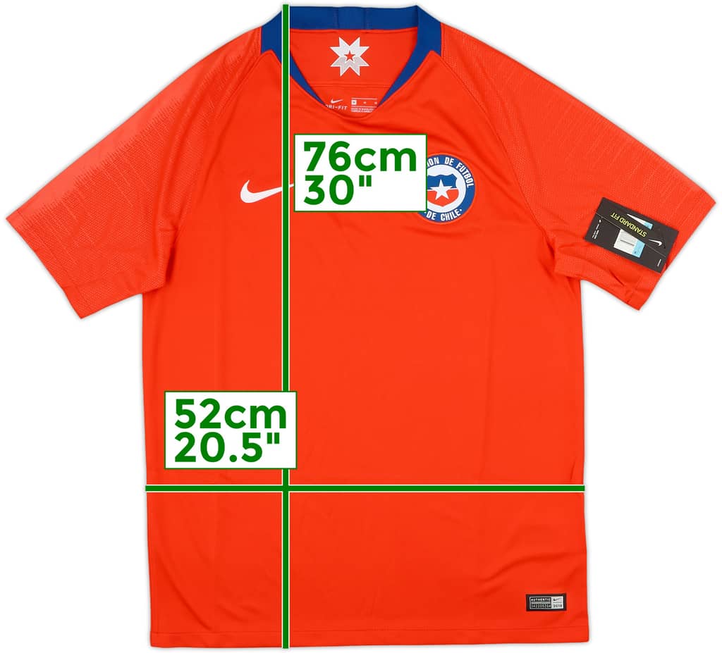 2018-19 Chile Home Shirt (M)