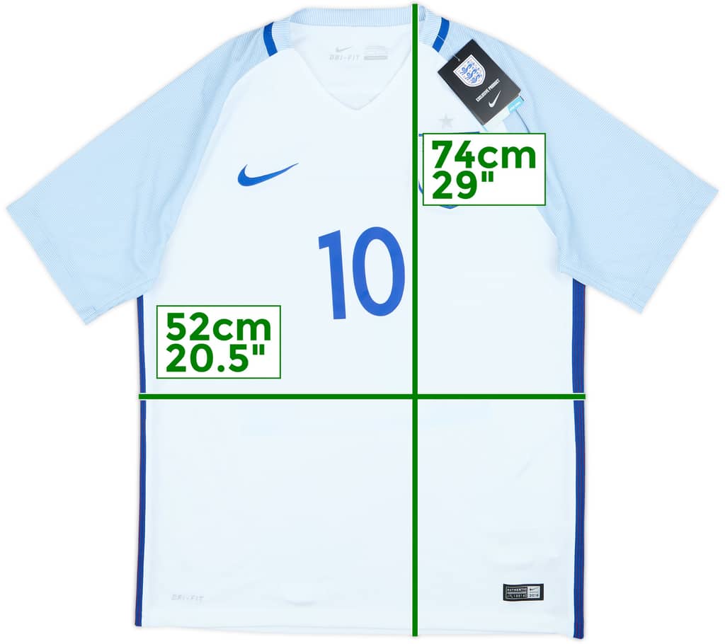 2016-17 England Home Shirt #10 (M)
