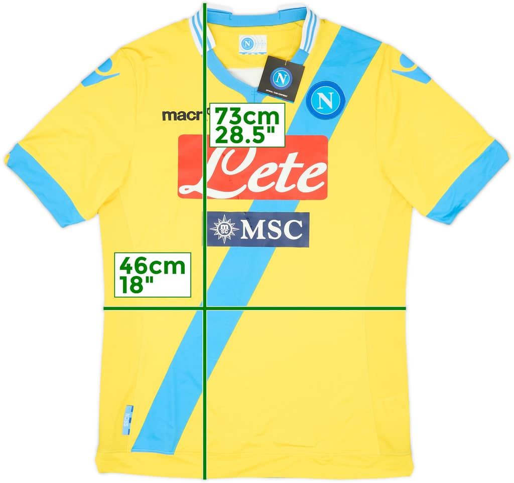 2013-14 Napoli Third Shirt (XL)