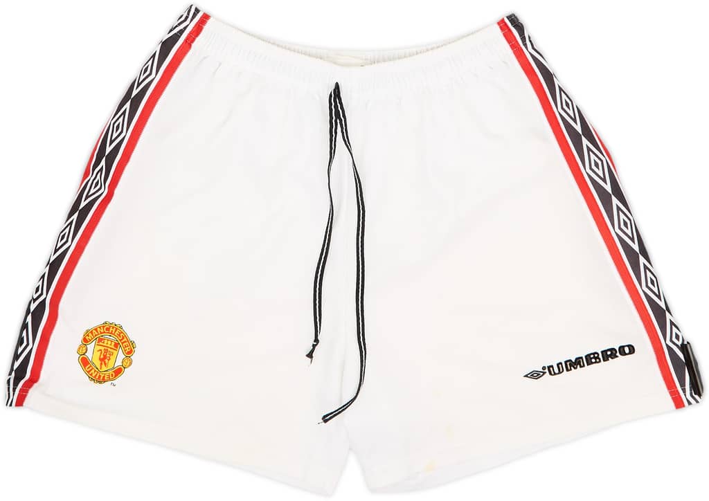 1998-00 Manchester United Home Shorts - 5/10 - (M)