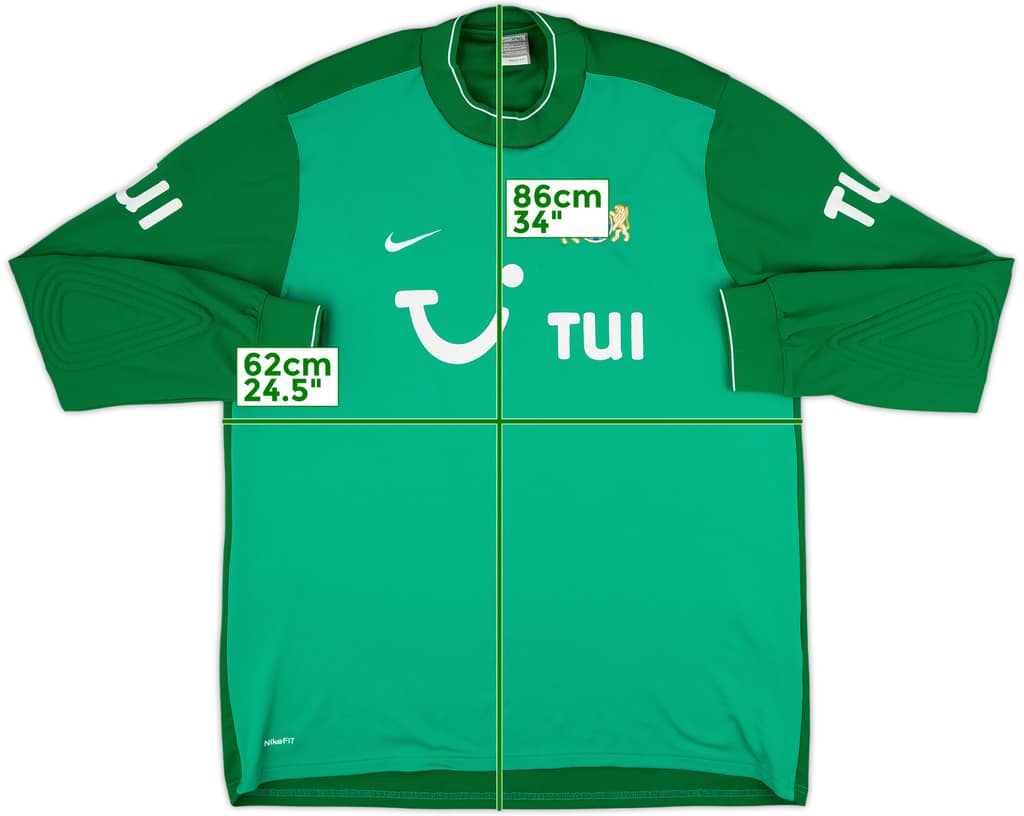 2009-10 FC Zurich GK Shirt - 10/10 - (XXL)