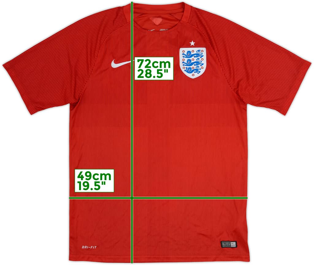 2014-15 England Away Shirt - 5/10 - (M)