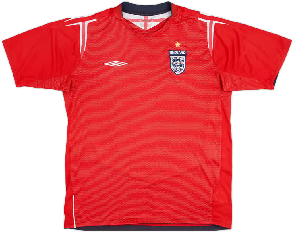2004-06 England Away Shirt - 5/10 - (L)