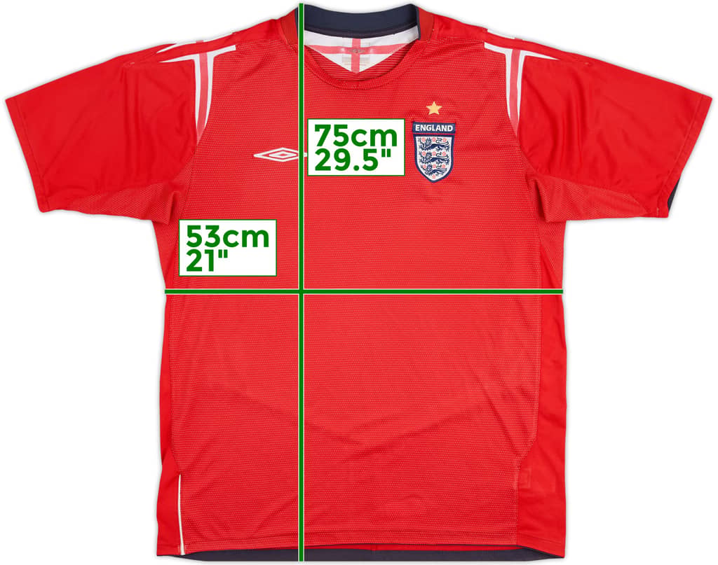 2004-06 England Away Shirt - 5/10 - (L)