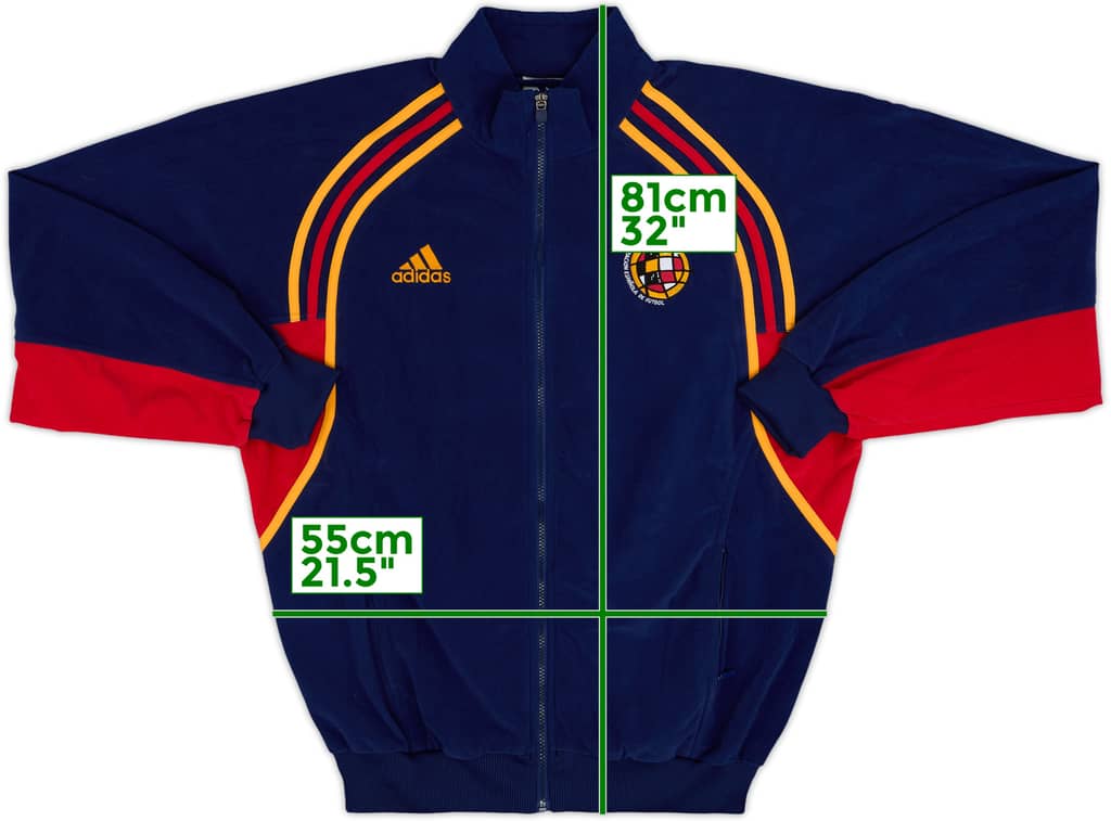 1999-00 Spain adidas Track Jacket - 9/10 - (L)