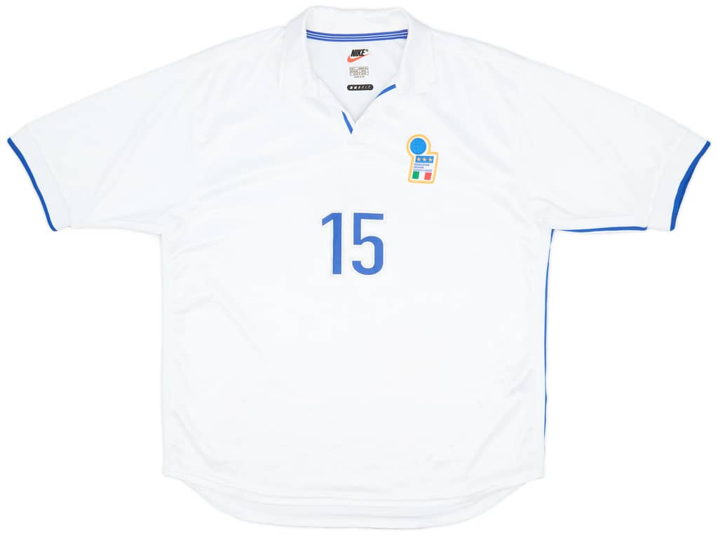 1997-98 Italy Player Issue Away Shirt #15 - 8/10 - (L)