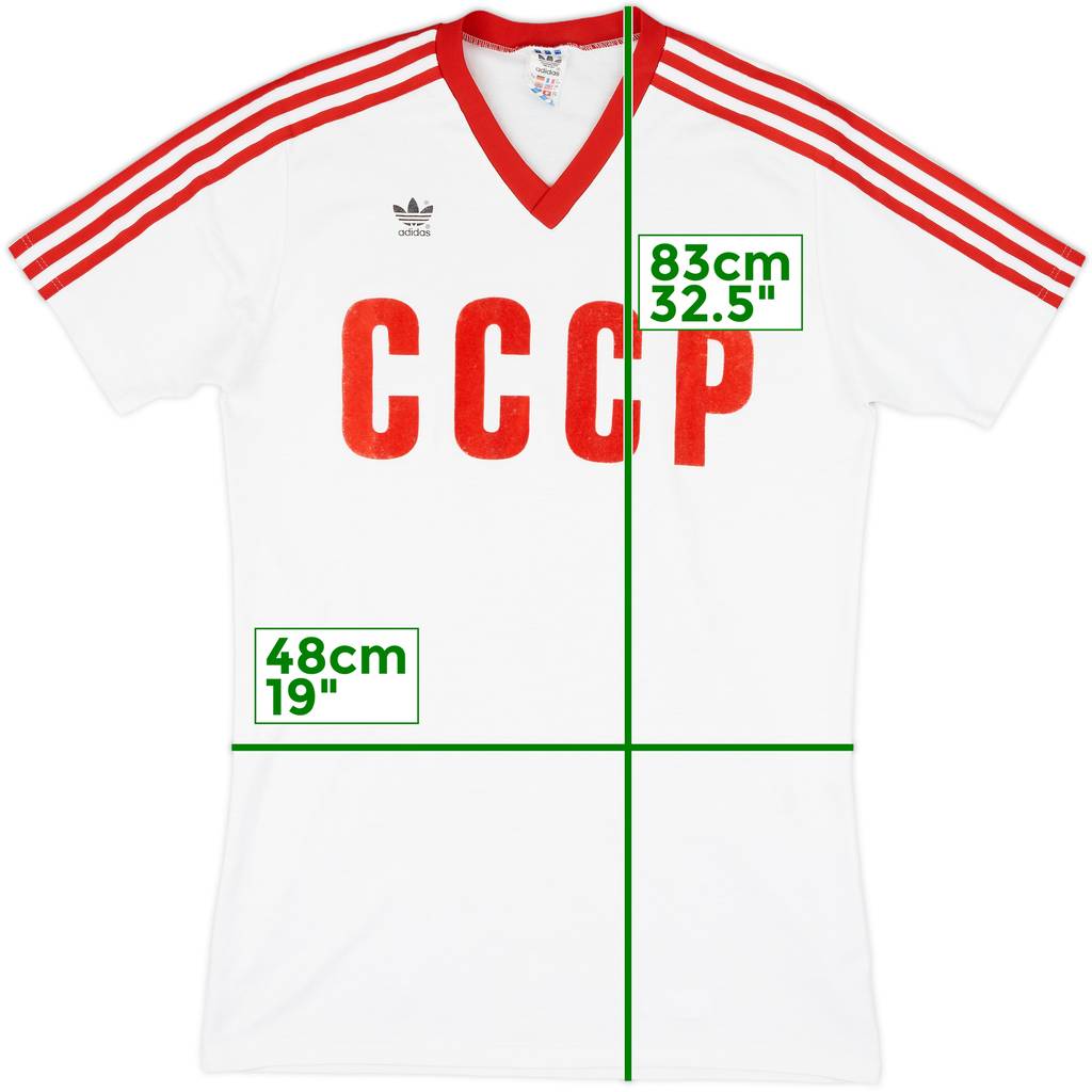 1988-89 Soviet Union Away Shirt - 9/10 - (L)
