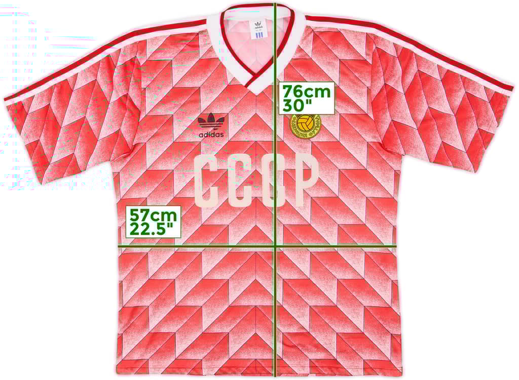 1988-90 Soviet Union Home Shirt - 7/10 - (L/XL)