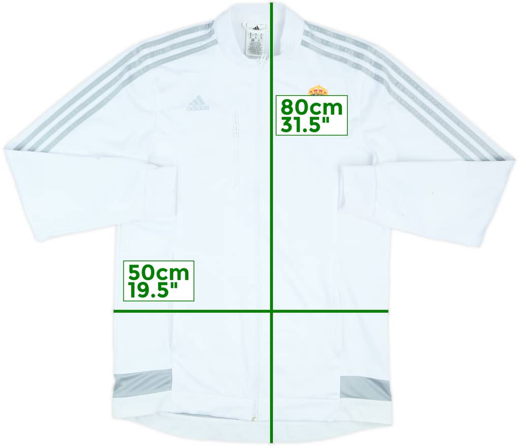 2015-16 Real Madrid adidas Track Jacket - 7/10 - (M)
