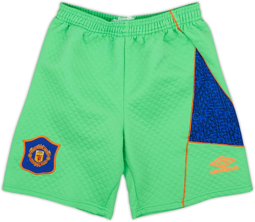 1994-96 Manchester United GK Shorts - 8/10 - (S)