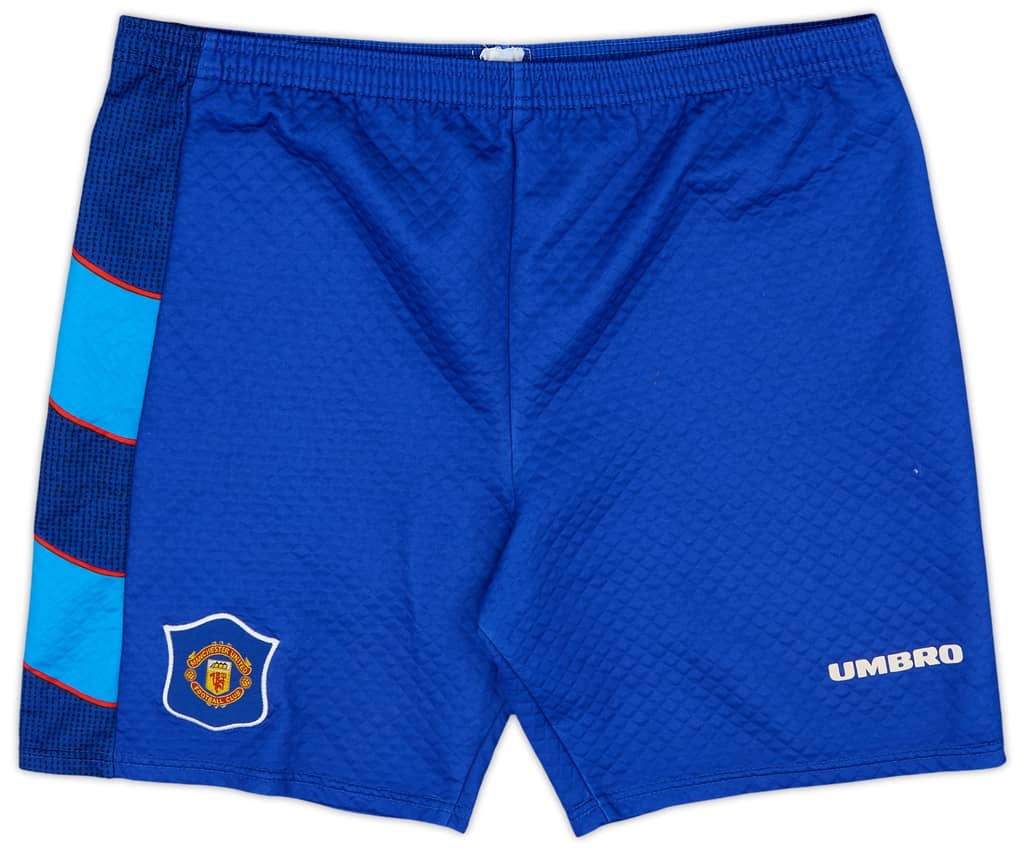 1995-96 Manchester United GK Shorts - 5/10 - (XXL)