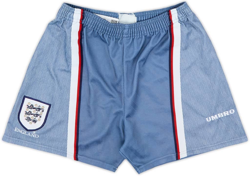 1996-99 England Away Shorts - 6/10 - (12-13 Years)