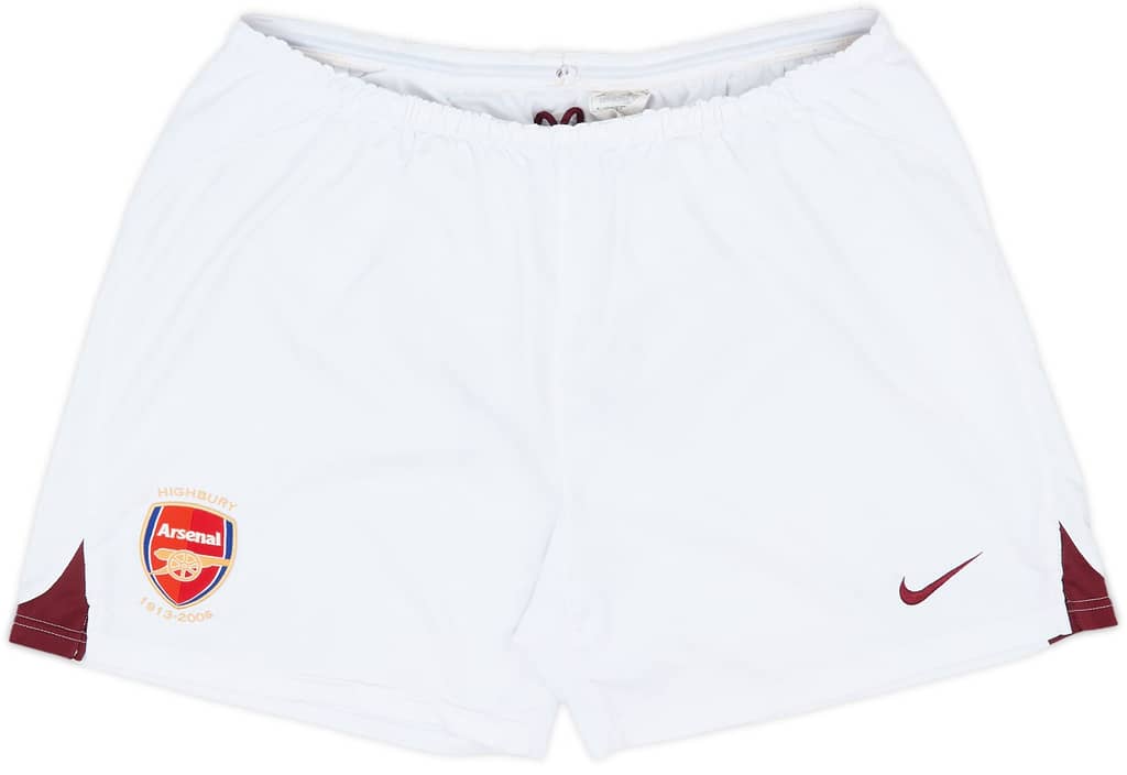 2005-06 Arsenal Home Shorts - 6/10 - (XL)