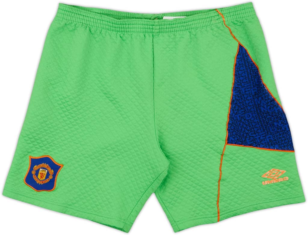 1994-96 Manchester United GK Shorts - 6/10 - (XL)