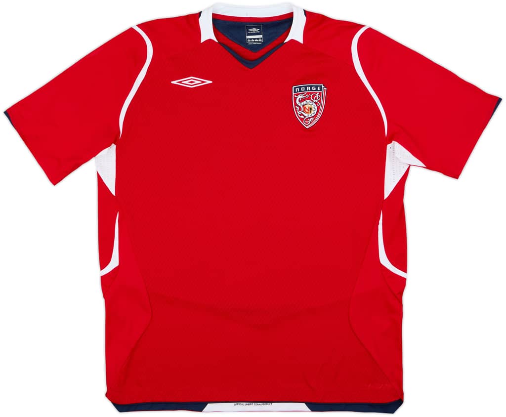 2008-10 Norway Home Shirt - 8/10 - (XL)
