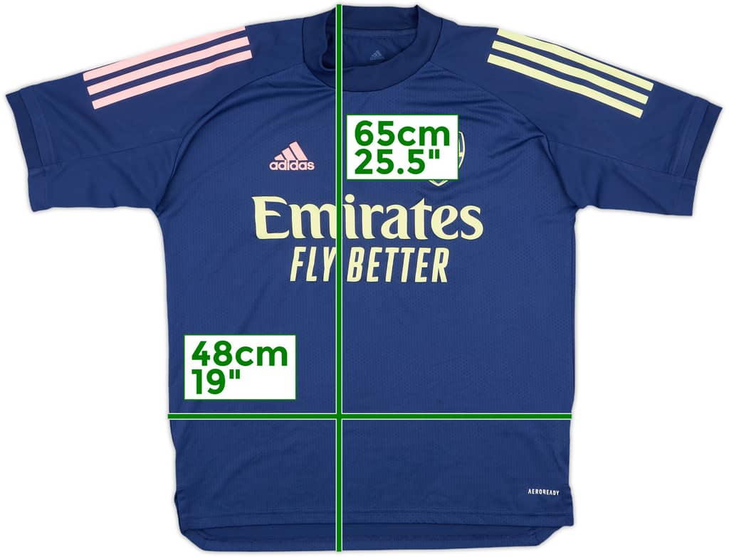 2020-21 Arsenal adidas Training Shirt - 8/10 - (S)