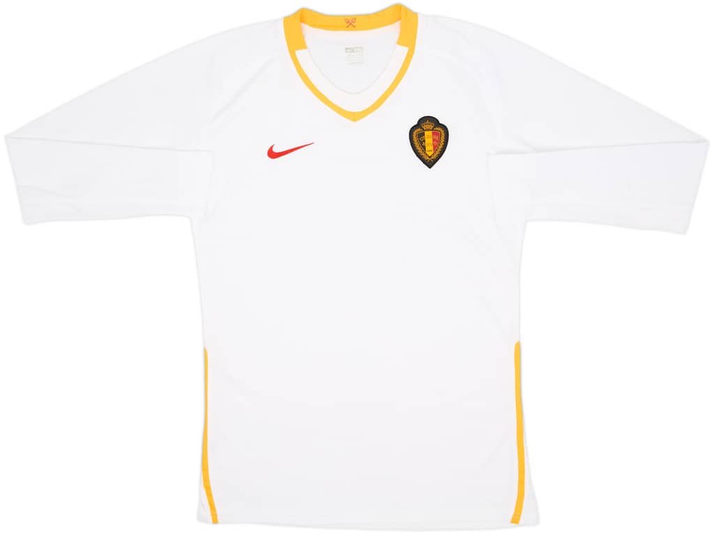 2008-09 Belgium Player Issue Away L/S Shirt - 9/10 - (XXL)