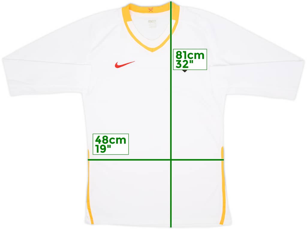 2008-09 Belgium Player Issue Away L/S Shirt - 9/10 - (XXL)