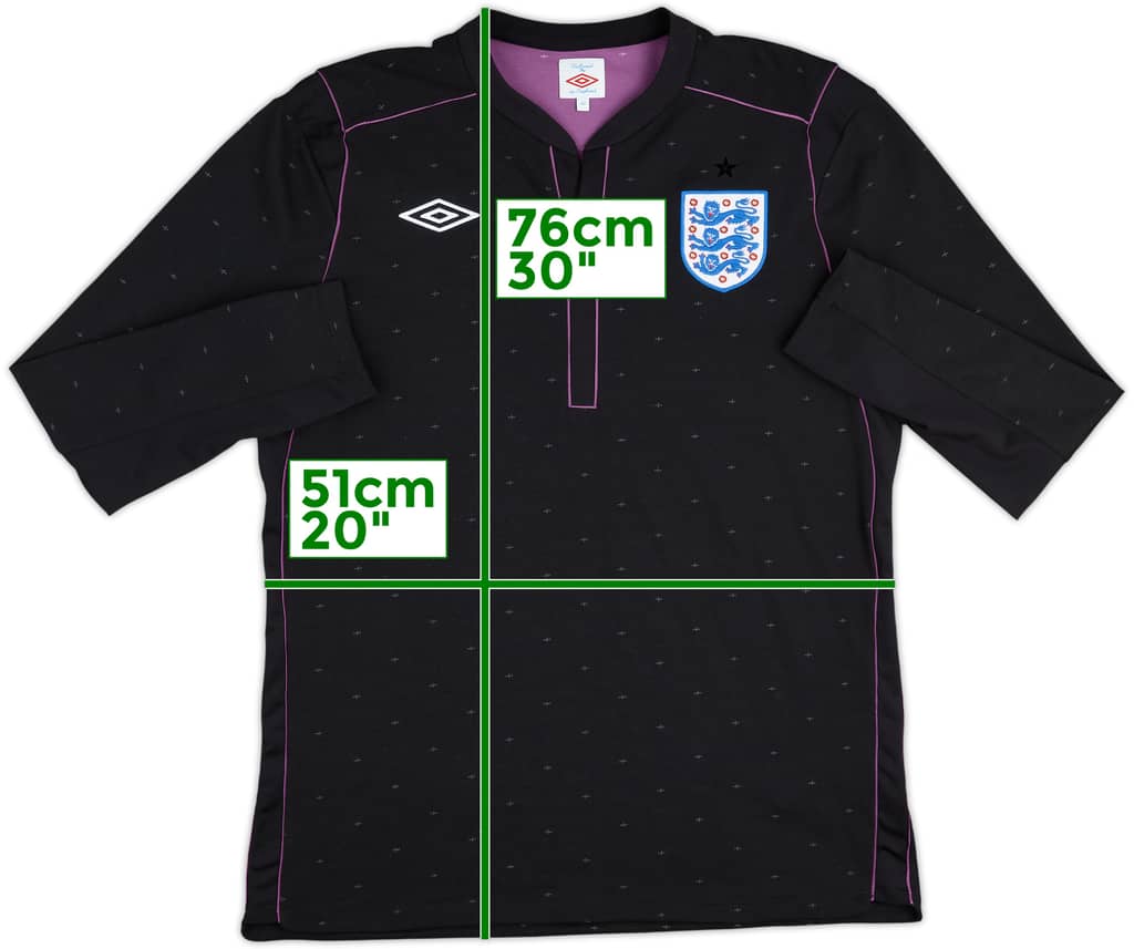 2010-11 England GK Shirt - 9/10 - (L)
