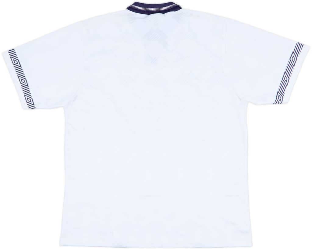 1990-92 England Home Shirt - 7/10 - (L)