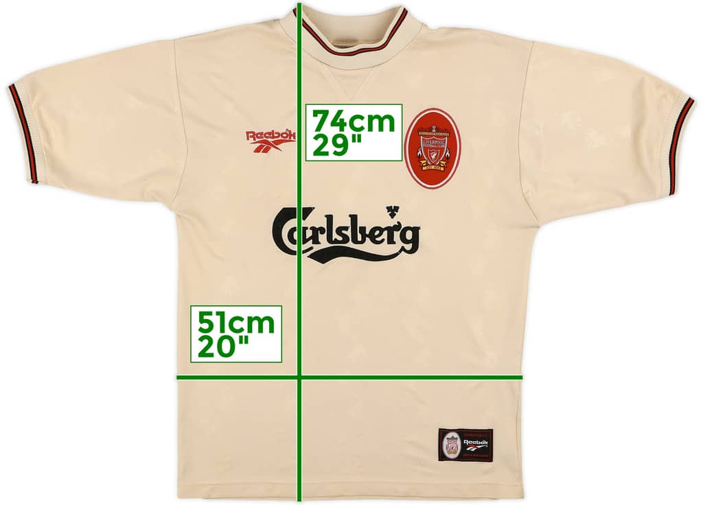 1996-97 Liverpool Away Shirt - 6/10 - (M)