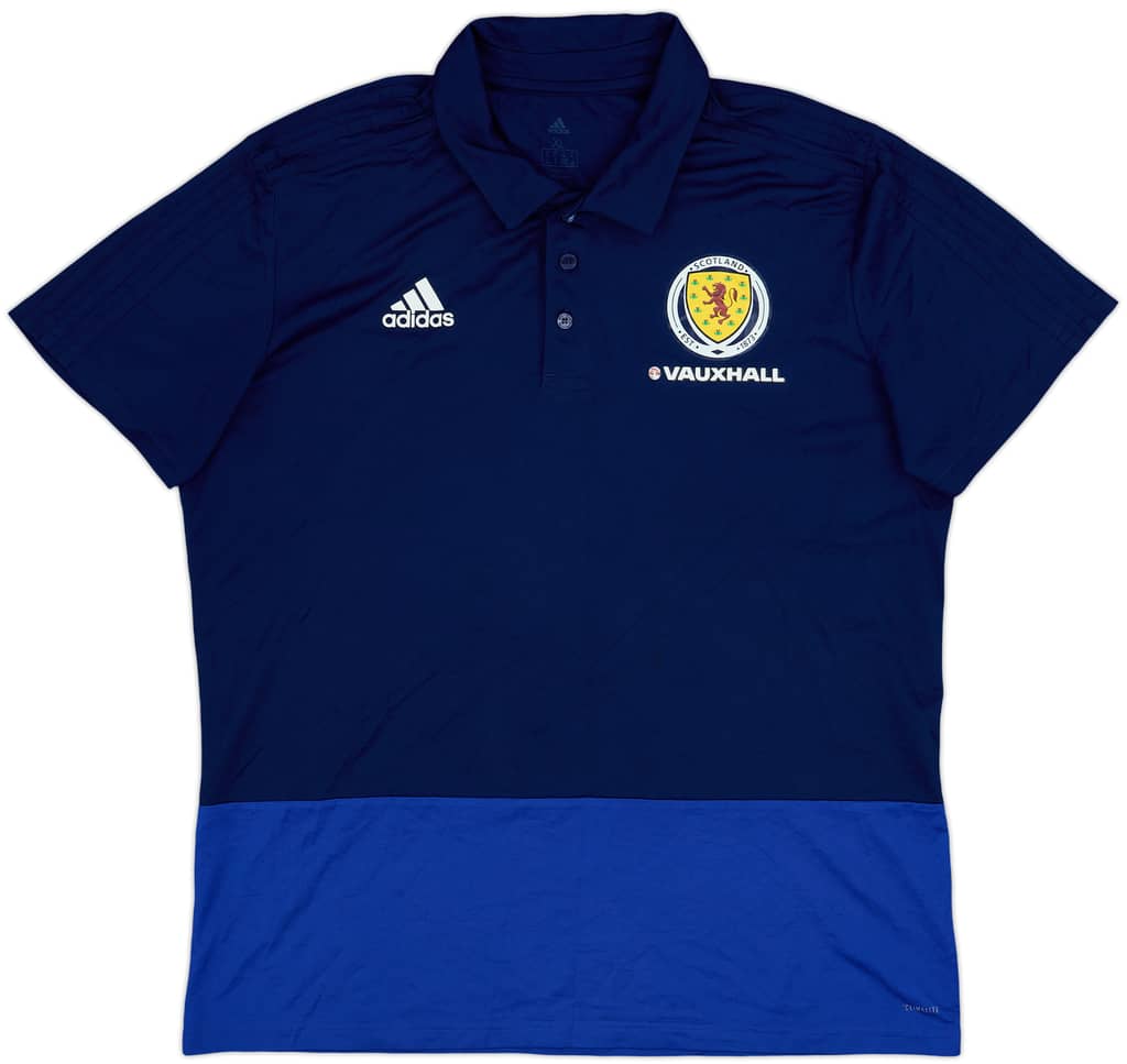 2017-18 Scotland adidas Polo Shirt - 10/10 - (XL)