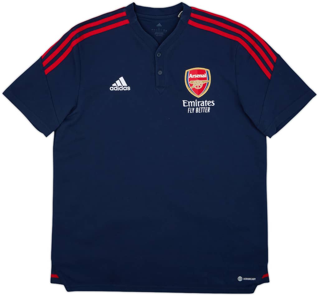 2022-23 Arsenal adidas Polo Shirt - 8/10 - (L)